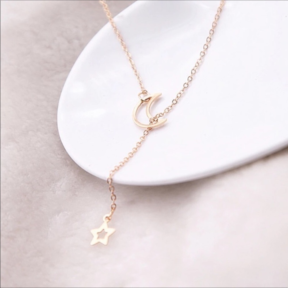 đź’šmoon star necklace - Picture 2 of 3